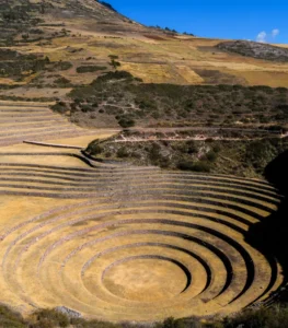 Moray Inca agricultural terraces in Cusco